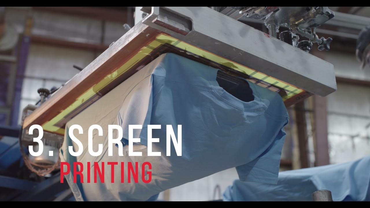 The Screen Printing Process YouTube