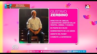 Gustavo Zerbino se toma un café con Claudia. 20-04-2021