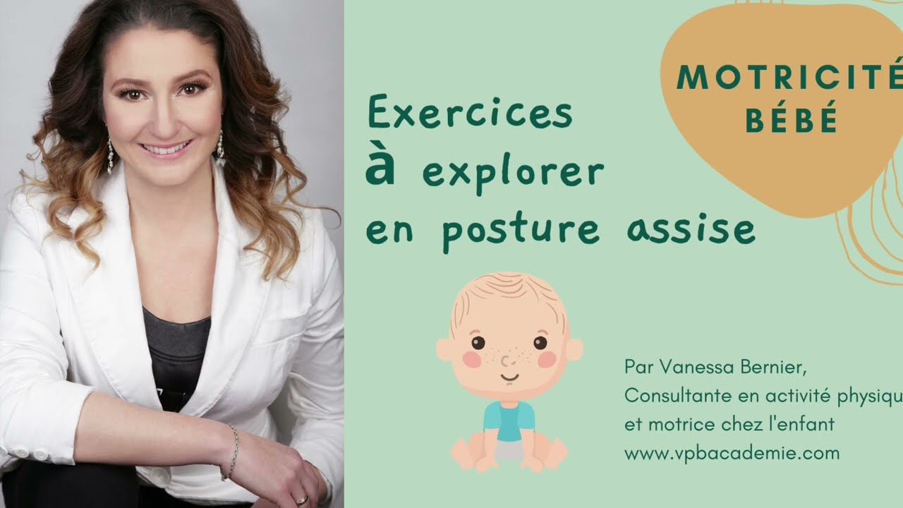 027cd_Exercices pour bébé à explorer en posture assise - Motricité bébé