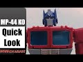 MP-44 KO Transformers Masterpiece Optimus Prime KO Review