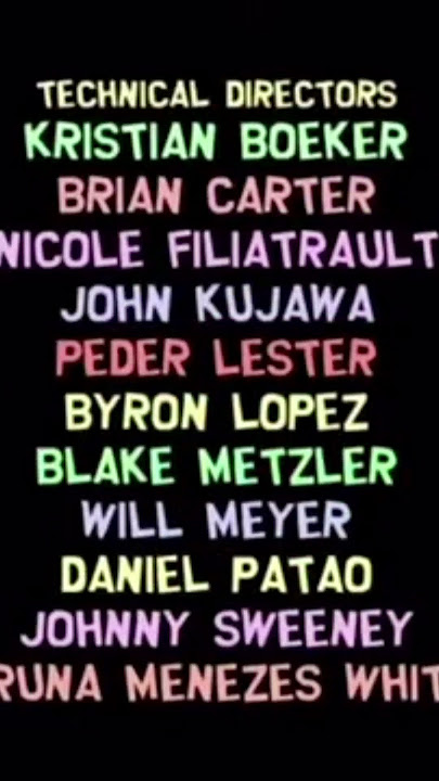 South Park end Credits 26 temporada