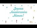♫ Joyeux Anniversaire Manoa! ♫