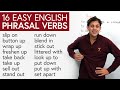 Phrasal Verbs and Descriptive Language Quiz