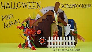 Mini Álbum Scrapbooking Halloween, Ideas para Halloween