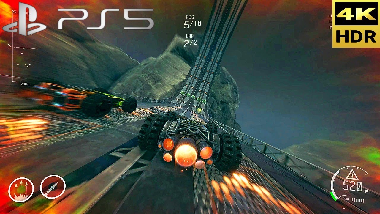 GRIP Combat Racing - PS5 Gameplay [ 4K HDR ] - YouTube