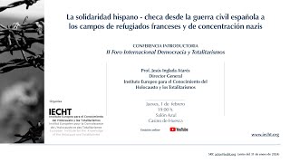 Conferencia introductoria del II Foro Democracia y Totalitarismos. Prof. Jesús Inglada. DG IECHT