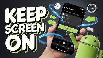 Basic Tutorial - How to make your phone screen stay on longer 2025