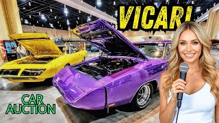 Vicari Collector Car Auction Preview in 4k Cruisin' the Coast 2025 Event