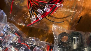 Vw t5 camper led door card pocket lights install explained