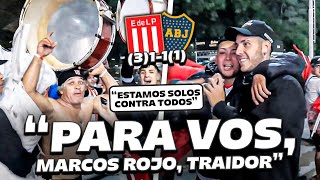 VICTORIA - REACCIÓN CON LOS HINCHAS DE ESTUDIANTES 1-1 BOCA / PENALES: (3-1) / COPA DE LA LIGA