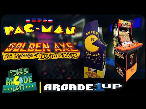 Arcade1Up Costco Super Pac-Man Fix Coming Soon and Golden Axe Trailer! from PDubs Arcade Loft