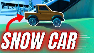 FINIR la 1ère CAMPAGNE de Trackmania seulement avec la VOITURE SNOW !?