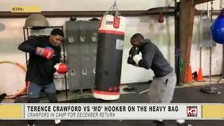 Terence Crawford vs 'Mo' Hooker On The Heavy Bag