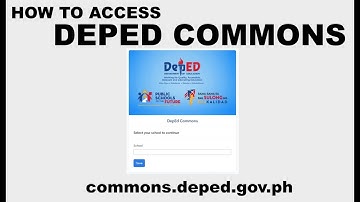 HowTO Access DepEd Commons (For Teachers Access Only)