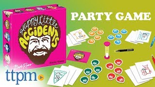 Bob Ross Happy Little Accidents Party Game from Big G Creative