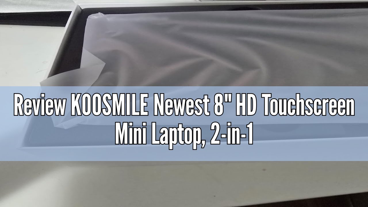 Review KOOSMILE Newest 8" HD Touchscreen Mini Laptop, 2-in-1 Convertible Laptop 12GB LPDDR5 RAM 1TB