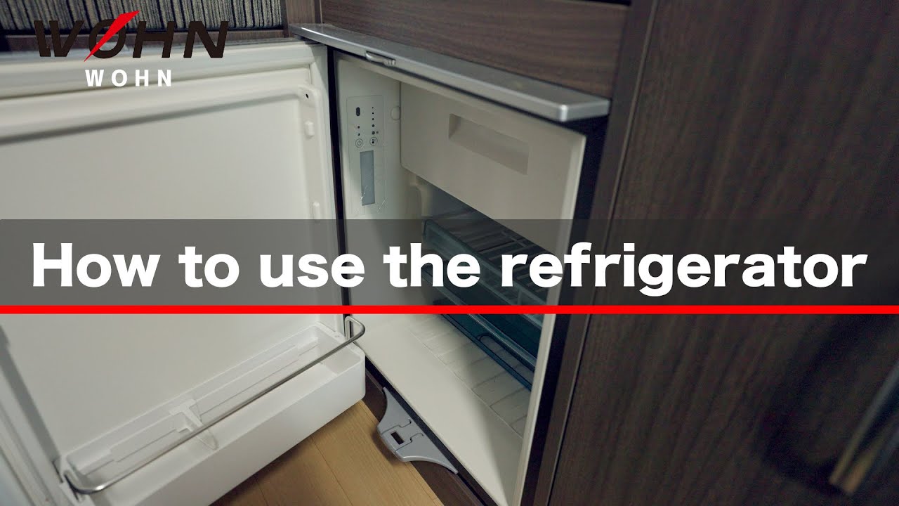 How to use the refrigerator - YouTube