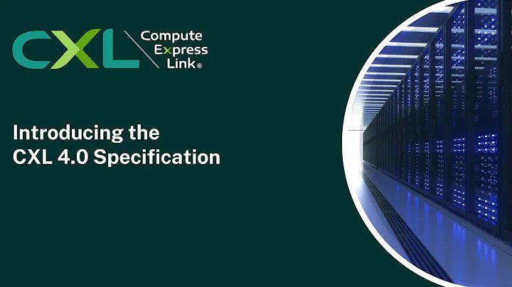 Introducing the CXL 4.0 Specification Webinar