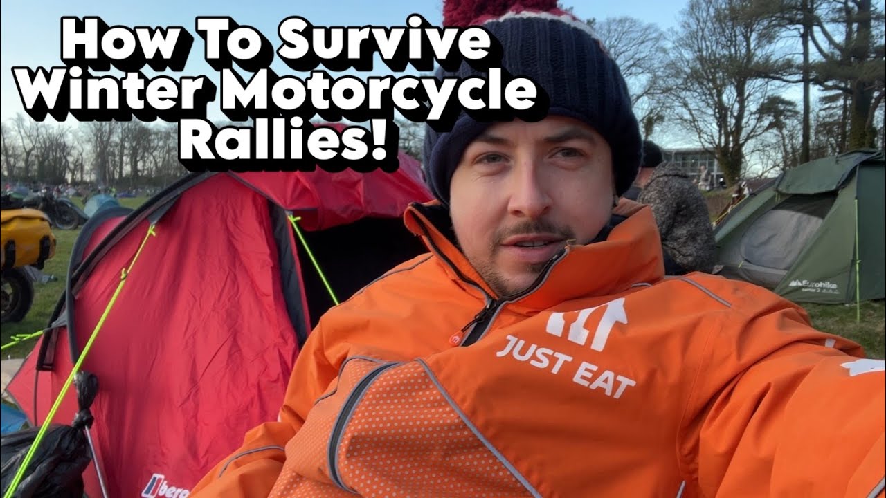 How To Survive Winter Motorcycle Rallies & Camping!
