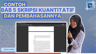 Contoh Bab 5 Skripsi Kuantitatif