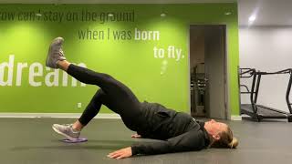 Eccentric Single Leg Hamstring Slider