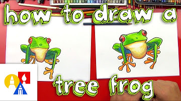 How To Draw A Tree Frog