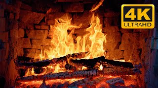 🔥 Cozy Fireplace Ambience 🔥 The Best Relaxing Fireplace 4K Video With Crackling Fire Sounds 3 Hours