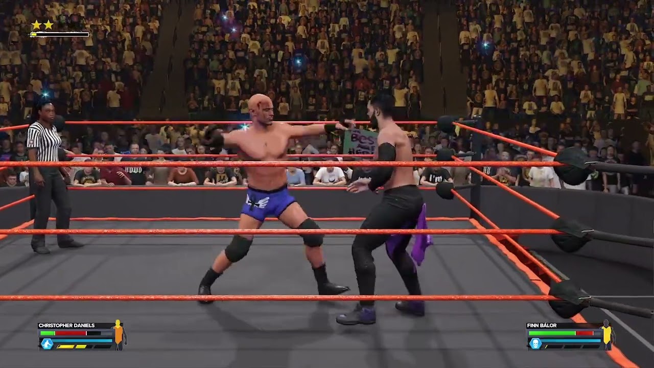 Finn Balor vs. " The Fallen Angel " Christopher Daniels, MBW Rage
