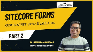 Sitecore Form Part 2 : Custom Stylesheet, Script and Validator | Demo | Sitecore Tutorial #sitecore