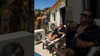 Il climatise sa terrasse en pleine canicule 😳