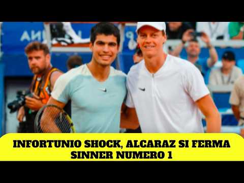Video ALCARAZ SI FERMA PER INFORTUNIO: SINNER ALLUNGA IN VETTA AL RANKING ATP | CAOS A BARCELLONA