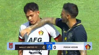 Full Highlight Malut United Vs Per Kediri Bri Super League 2025 Ciro Alves Goal Fanscam