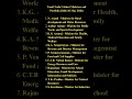Tamil Nadu Cabinet Ministers and their Portfolio list (10 May 2026)