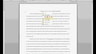 MS Word reviewing tools- annotation practice