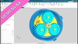 Planetary Gear - Siemens NX 2007 Training - Kinematik