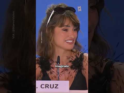 Javier Bardem diciendo que él y Penélope Cruz nunca discuten. #Venezia83 #VeniceFilmFestival