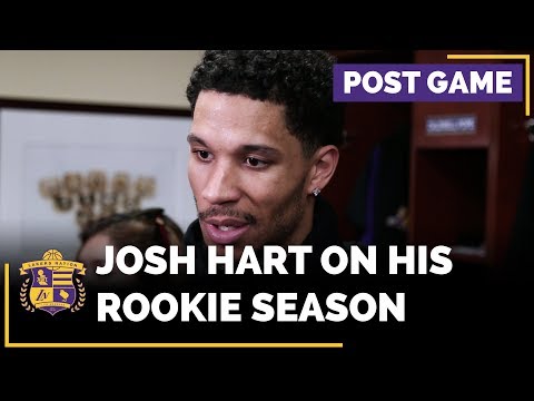 Josh Hart Talks About His Lakers Rookie Experience