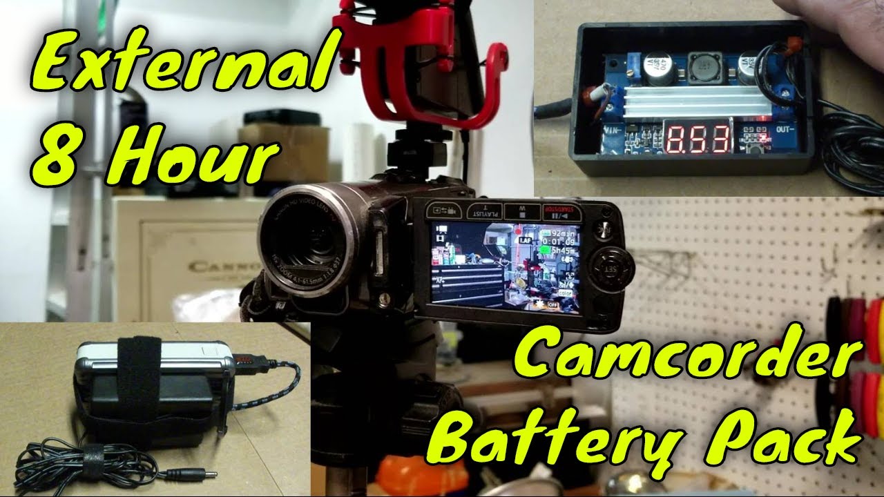 Portable Camera Charger Battery with a USB Power Bank DIY Battery