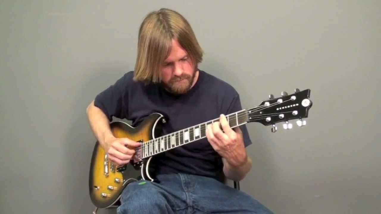Bob Balch Demonstrates Reverend Guitars Sensei HB