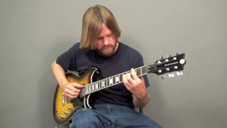 Bob Balch Demonstrates Reverend Guitars Sensei HB