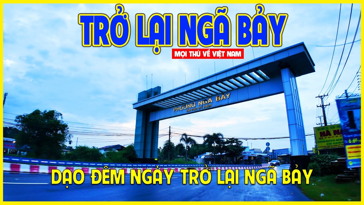 PHƯỜNG NGÃ BẢY | NƠI GẮN LIỀN VỚI CHỢ NỔI PHỤNG HIỆP NỔI TIẾNG | Miền Tây ngày nay