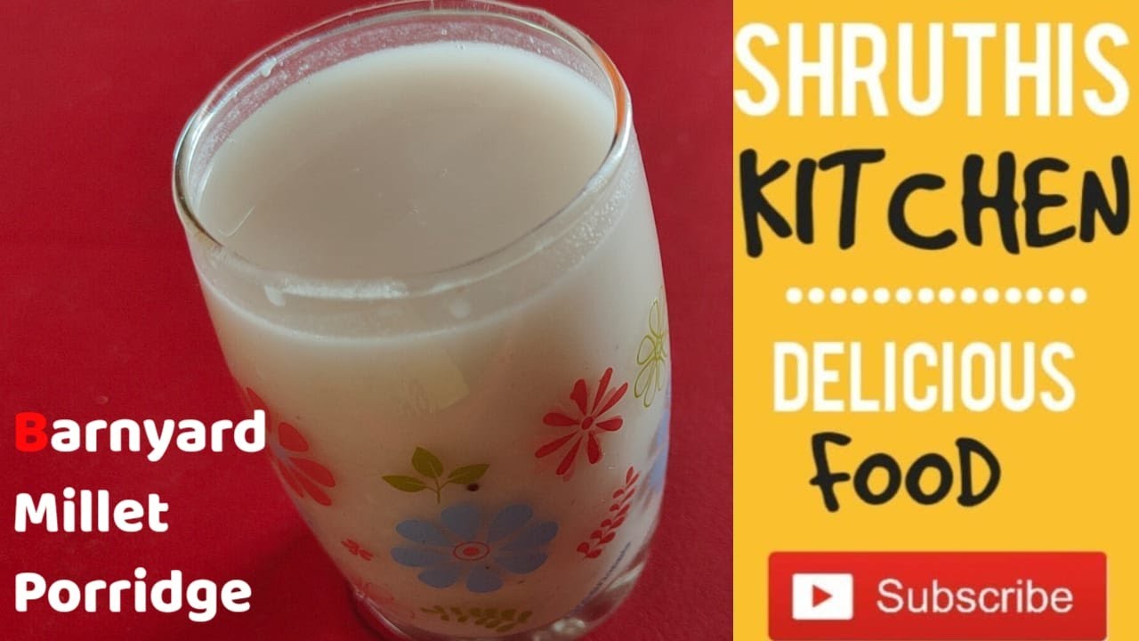 Barnyard Millet Coconut Milk Porridge Recipe குதிரைவாலி தேங்காய்பால்