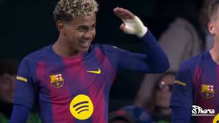 30 minutes of Lamine Yamal if he was right footed
