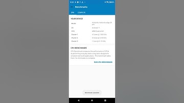 Moto Edge20 Pro Geekbench test
