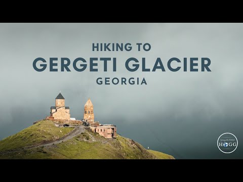 Hiking to Gergeti Glacier Kazbegi, Georgia (with six dogs)