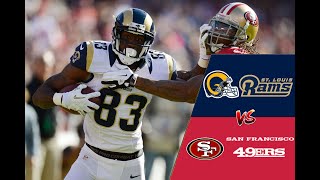 Alex Smith's Last Game as a 49er! St. Louis Rams vs San Francisco 49ers Week 10 2012 FULL GAME