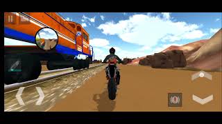 Train Vs Bike Racing Game | Android gameplay | बाइक वाला गेम | ट्रेन वाला गेम | रेसिंग वाला गेम ? screenshot 4