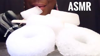 ASMR WHITE ICE EATING (MINI BUFFET) ICE EATING SOUNDS #RELAXING #CRUNCHY