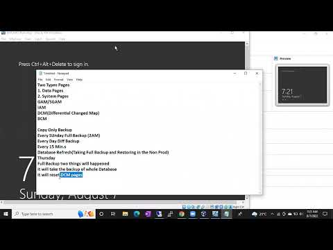 Sql DBA Batch