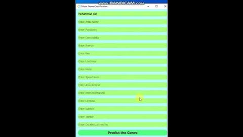 Music Genre Classification App